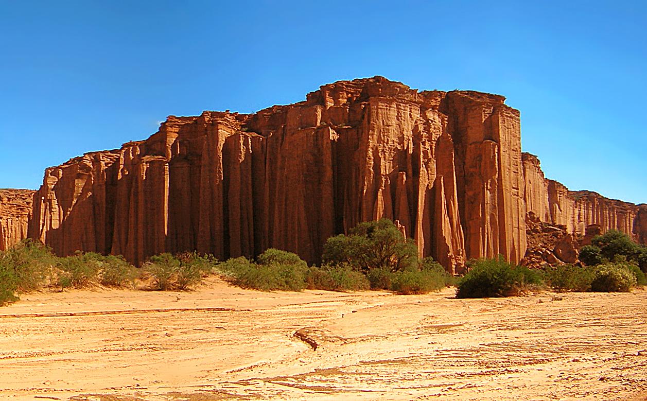 En La Rioja, el Parque Nacional Talampaya